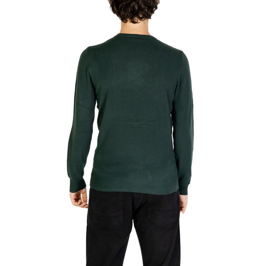 Gianni Lupo Grüner Polyester-Pullover