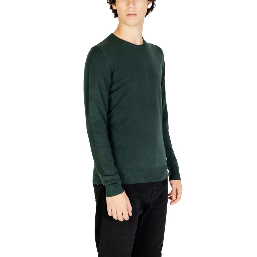 Gianni Lupo Grüner Polyester-Pullover