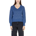 Load image into Gallery viewer, Vila Clothes Blauer Polyester-Pullover
