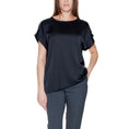 Load image into Gallery viewer, Vila Clothes Schwarze Baumwolle Tops & T-Shirt
