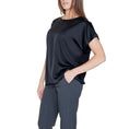 Load image into Gallery viewer, Vila Clothes Schwarze Baumwolle Tops & T-Shirt
