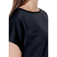 Load image into Gallery viewer, Vila Clothes Schwarze Baumwolle Tops & T-Shirt
