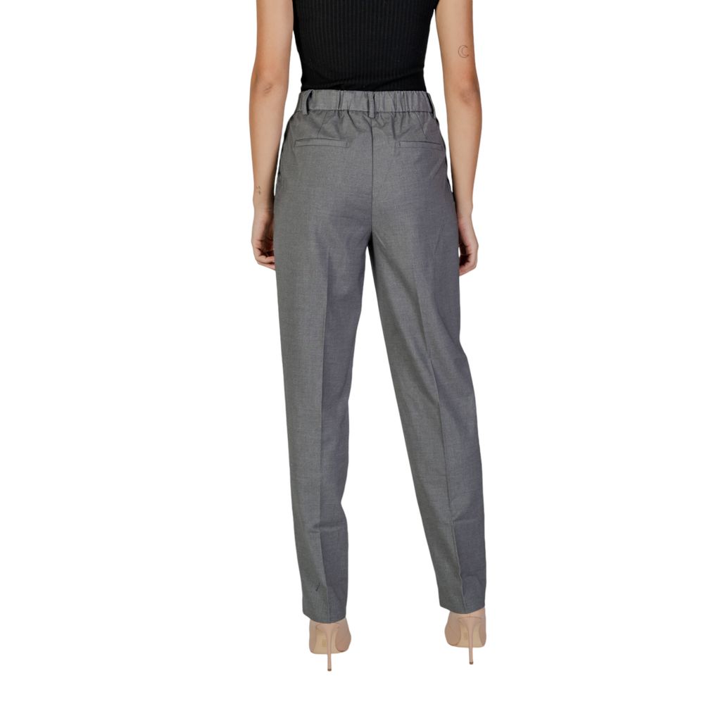 Vila Clothes Graue Polyester Jeans & Hose