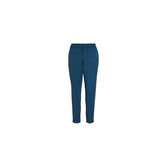 Vila Clothes Blaue Polyester Jeans & Hose