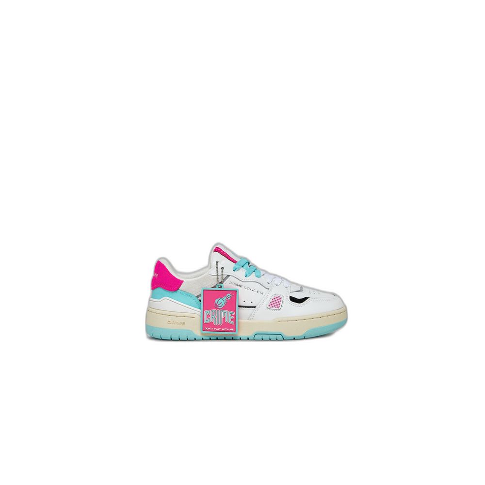 Crime London Rosa Leder Sneaker