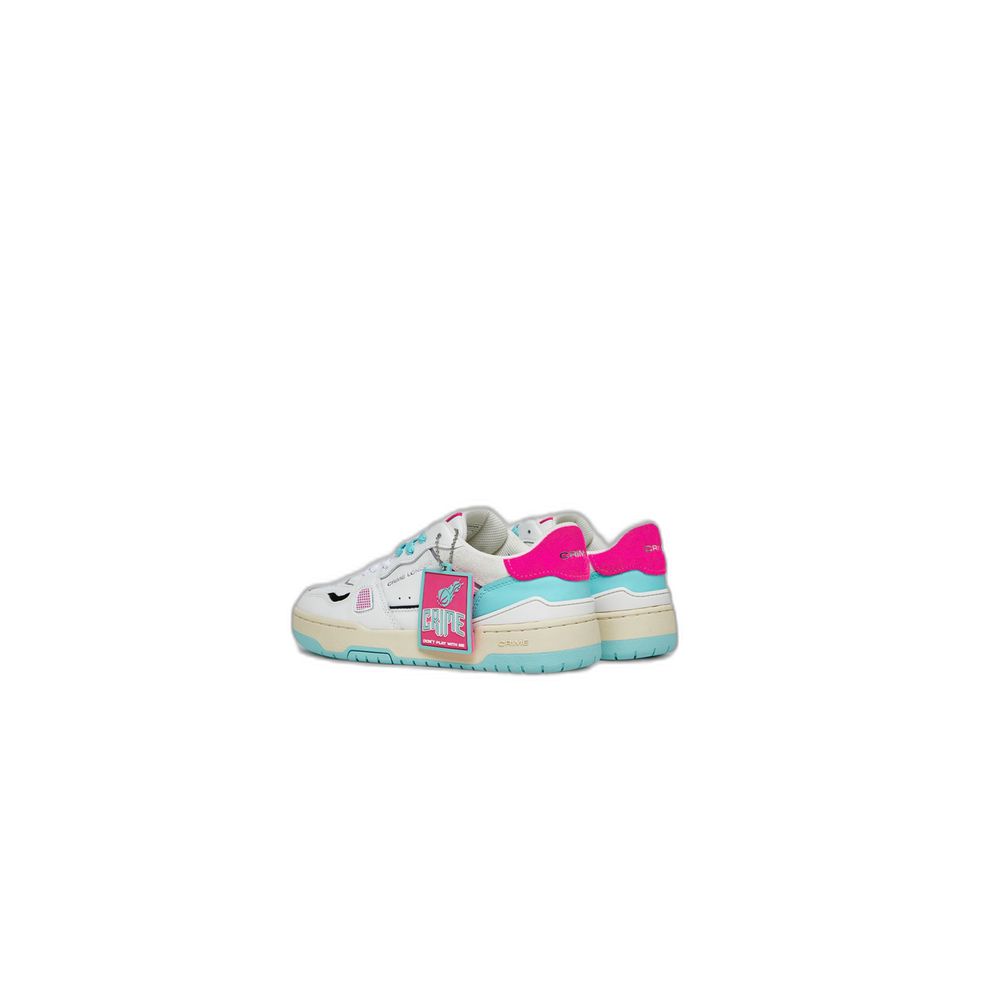 Crime London Rosa Leder Sneaker