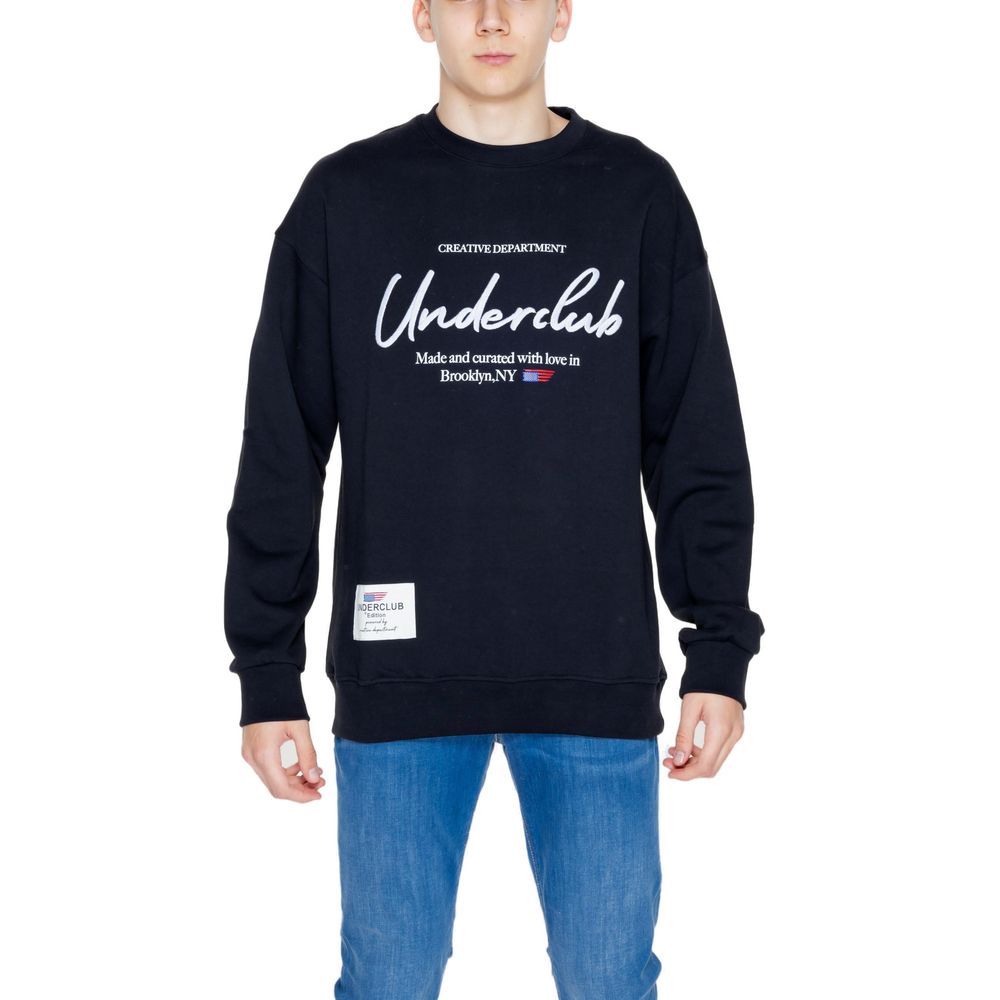 Underclub Schwarzer Baumwollpullover