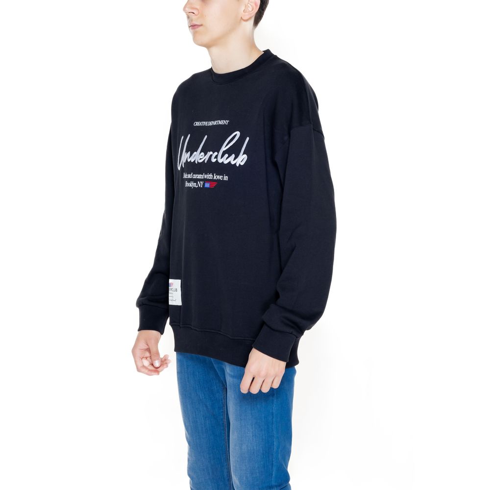 Underclub Schwarzer Baumwollpullover