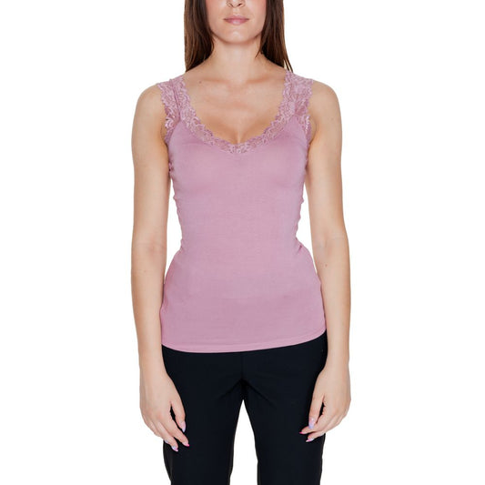 Vero Moda Rosa Viskose Tops & T-Shirt