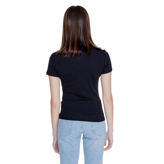 Tommy Hilfiger Jeans Schwarze Baumwolle Tops & T-Shirt