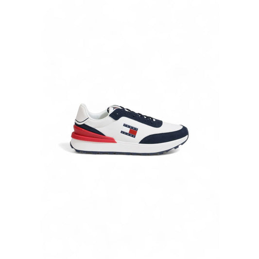 Tommy Hilfiger Jeans Blaue Sneaker aus recyceltem Polyester