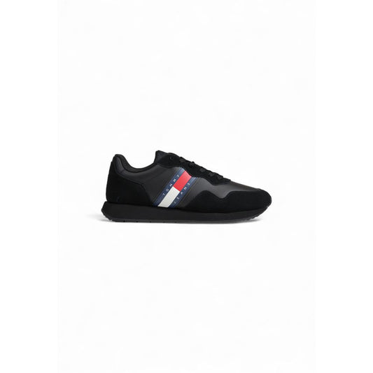 Tommy Hilfiger Jeans Schwarzer Wildleder Sneaker