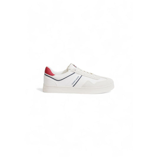 Tommy Hilfiger Jeans Weißes Wildleder Sneaker