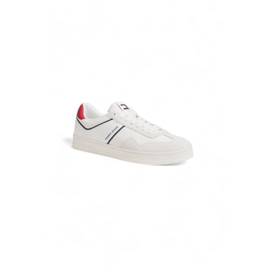 Tommy Hilfiger Jeans Weißes Wildleder Sneaker