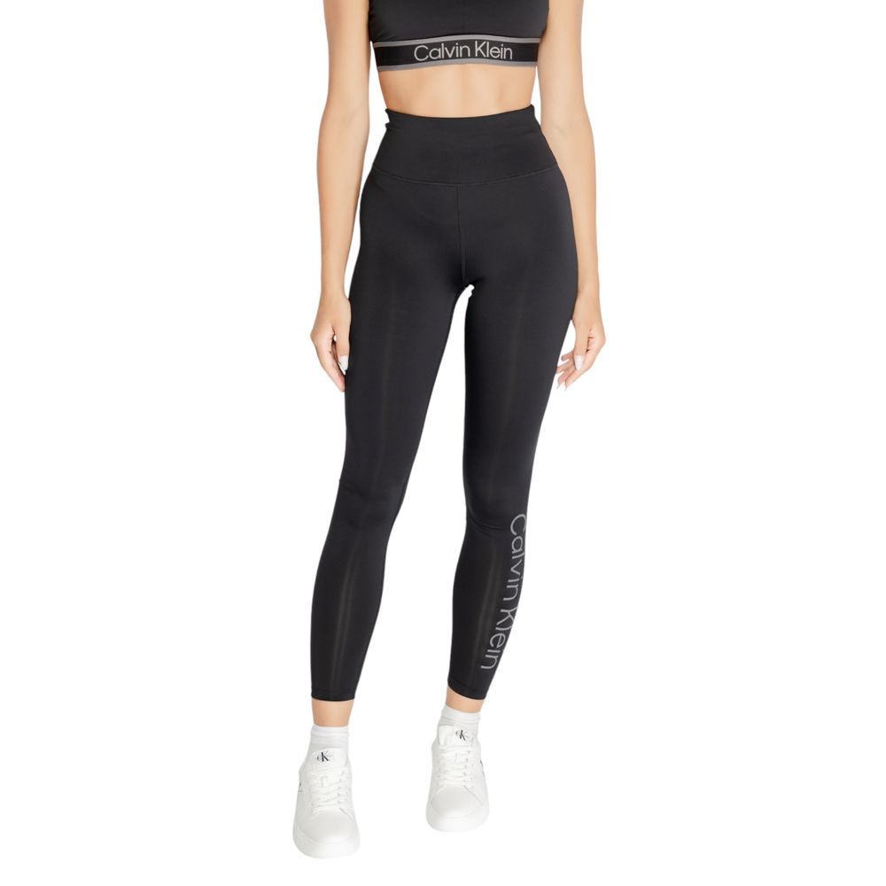 Calvin Klein Sport Schwarze Polyester Jeans & Hose