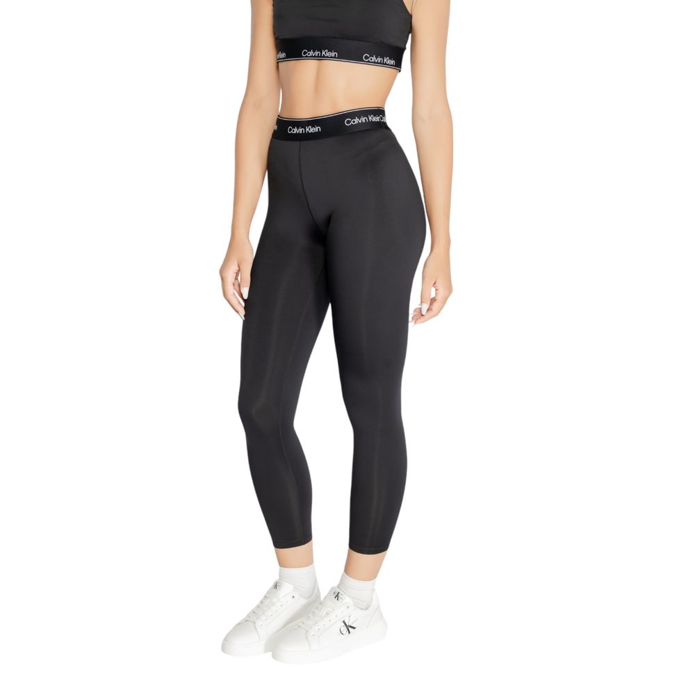 Calvin Klein Sport Schwarze Polyester Jeans & Hose