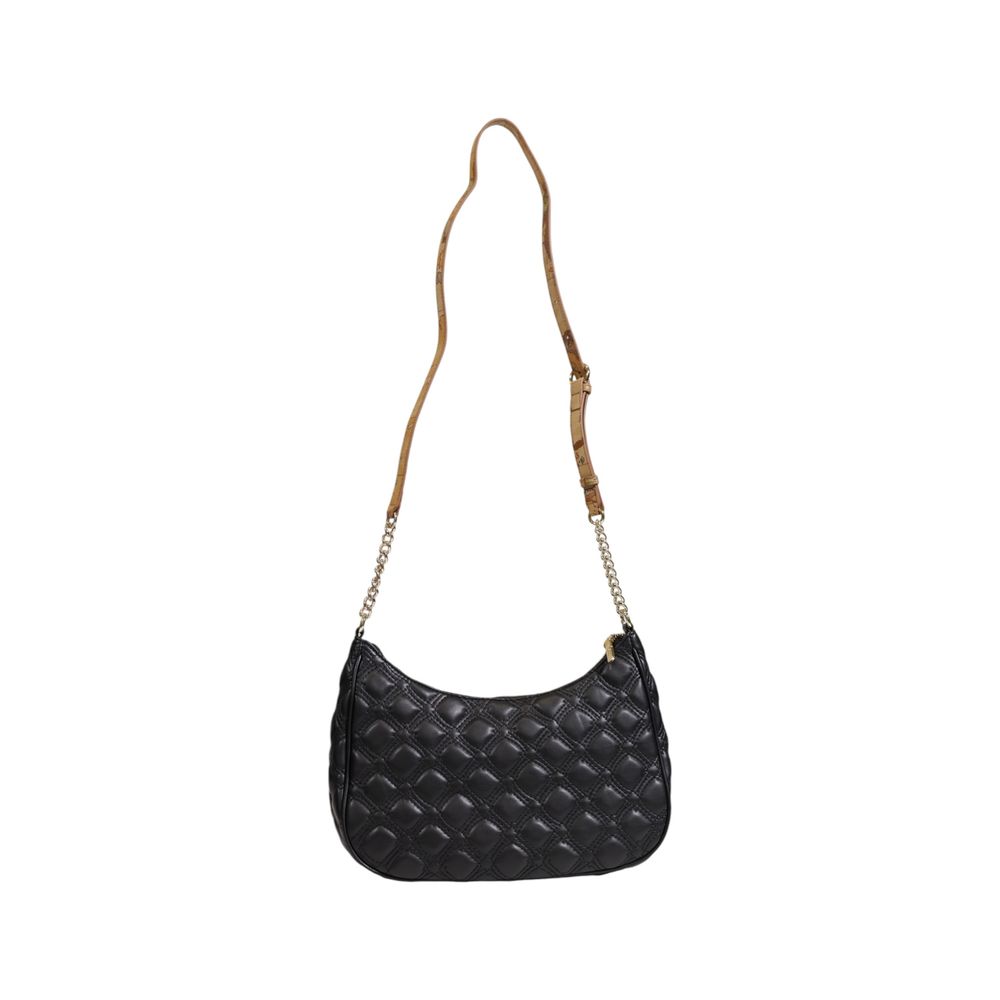 Alviero Martini Prima Classe Schwarze Polyethylen-Handtasche