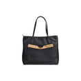 Load image into Gallery viewer, Alviero Martini Prima Classe Schwarze Polyethylen-Handtasche
