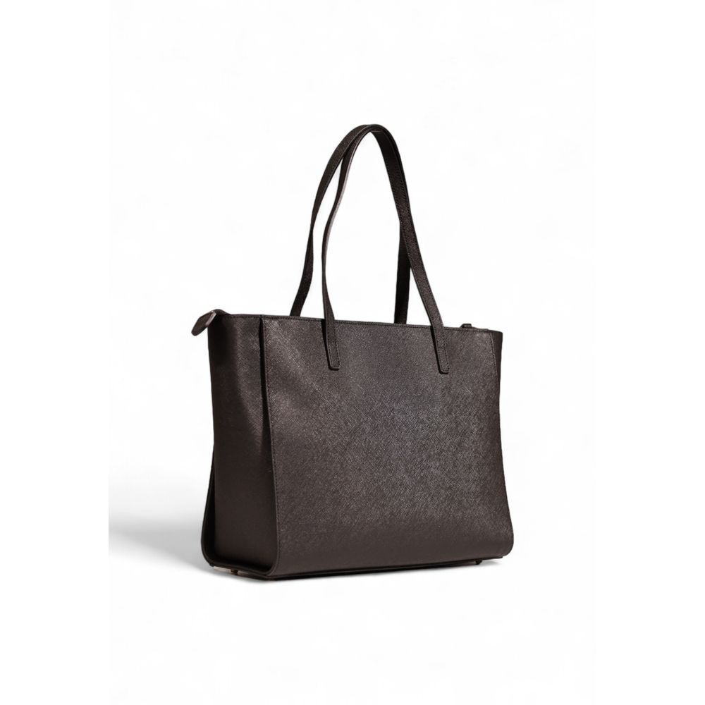 Alviero Martini Prima Classe Schwarze Polyethylen-Handtasche