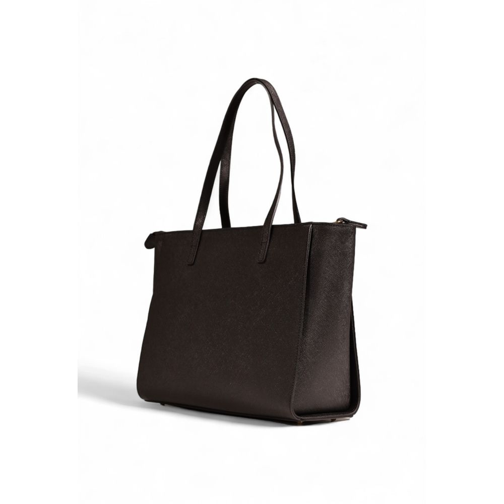 Alviero Martini Prima Classe Schwarze Polyethylen-Handtasche