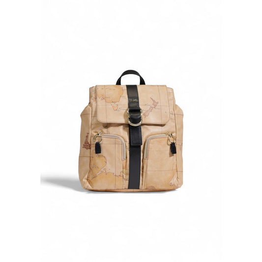 Alviero Martini Prima Classe Beige Polyethylen-Rucksack