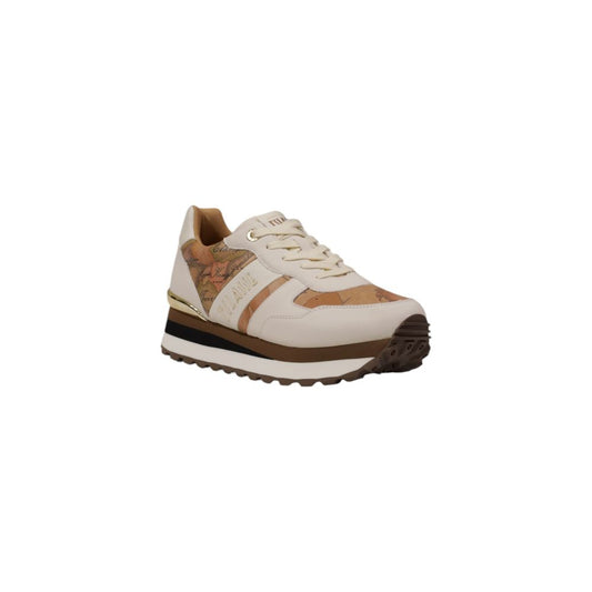 Alviero Martini Prima Classe Weißer Polyethylen-Sneaker