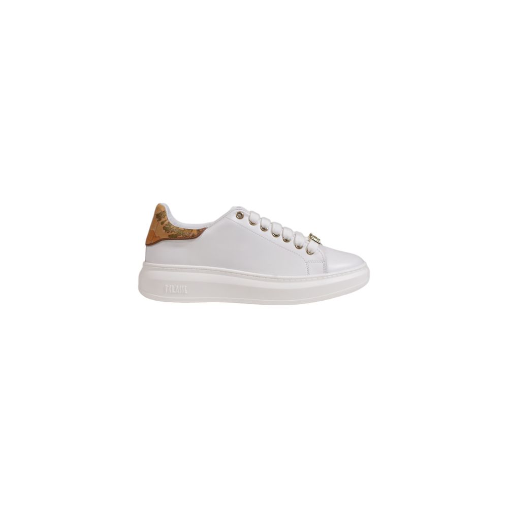 Alviero Martini Prima Classe Weißes Leder Sneaker