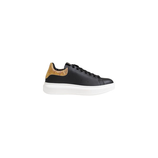 Alviero Martini Prima Classe Schwarzer Leder-Sneaker