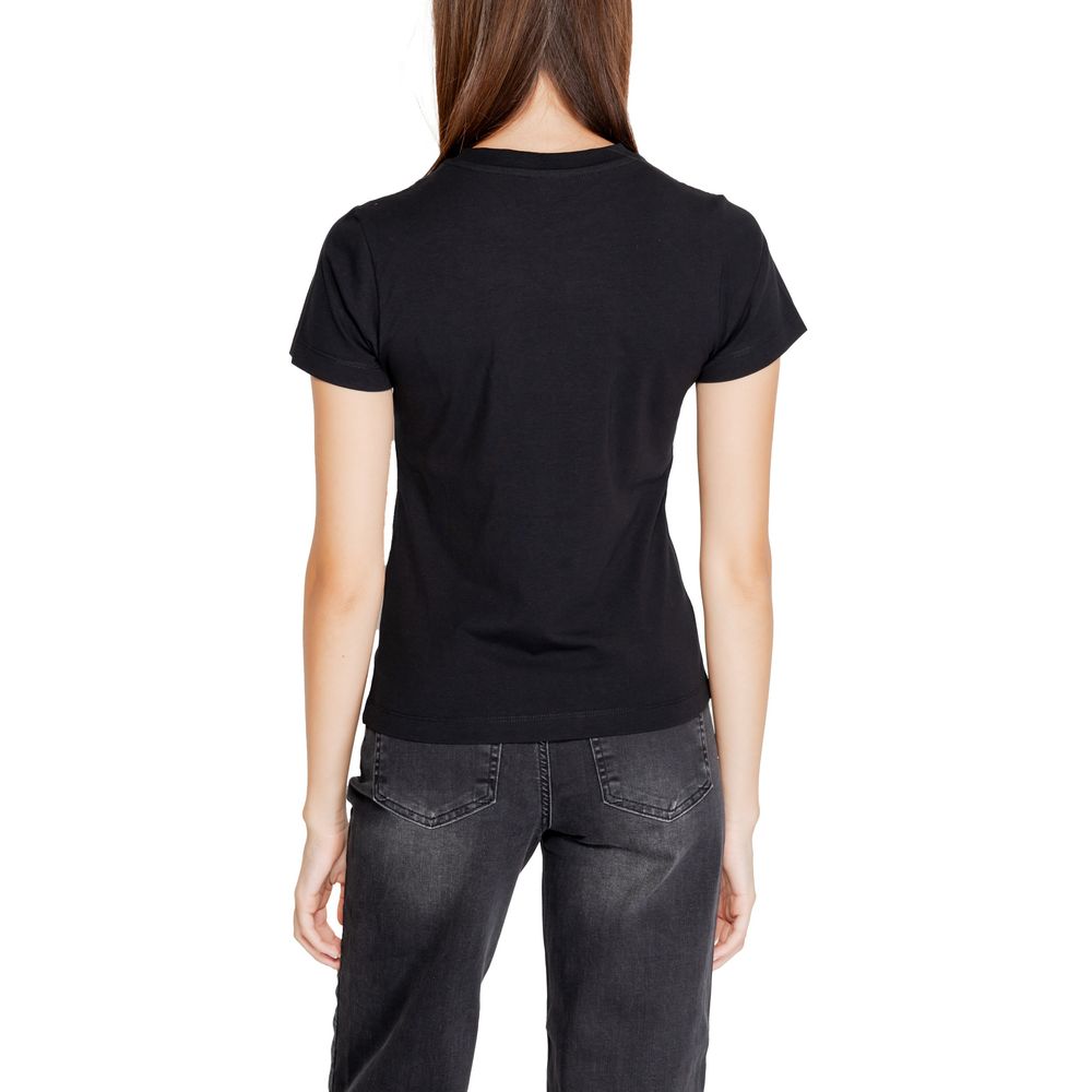 Guess Active Schwarze Baumwolle Tops & T-Shirt