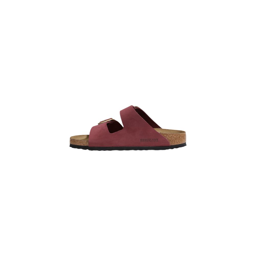 Birkenstock Rosa Nubukledersandale