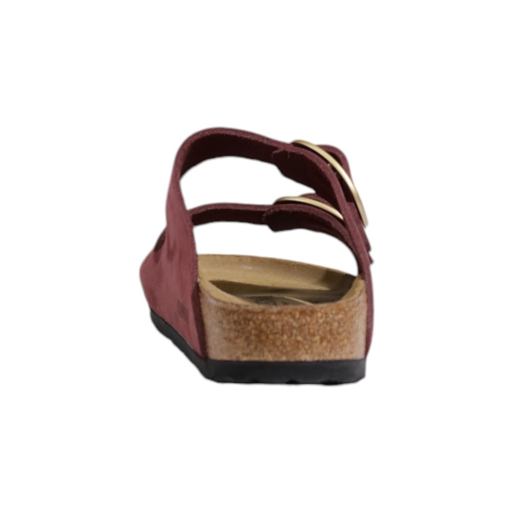 Birkenstock Rosa Nubukledersandale