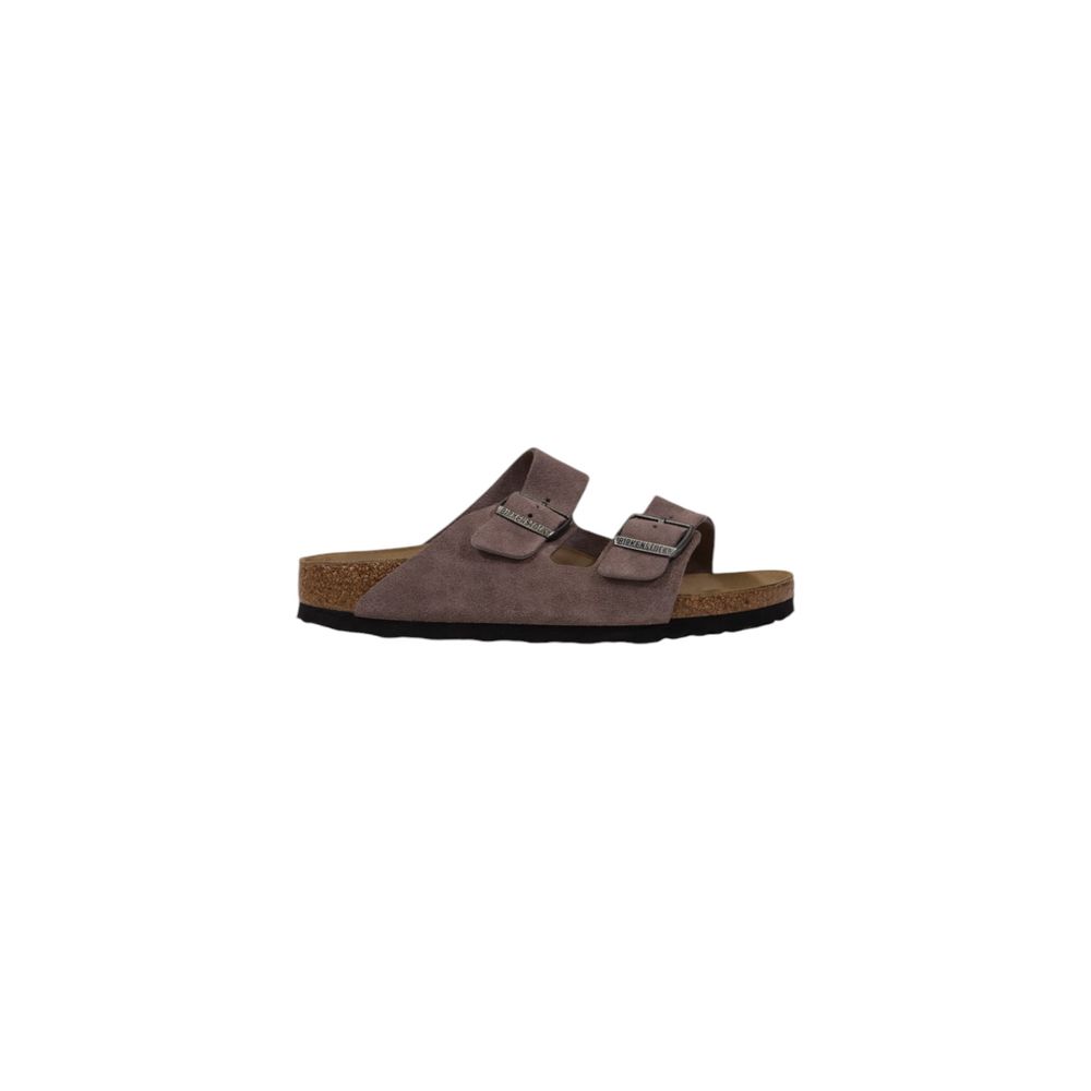 Birkenstock Lila Wildleder-Sandale