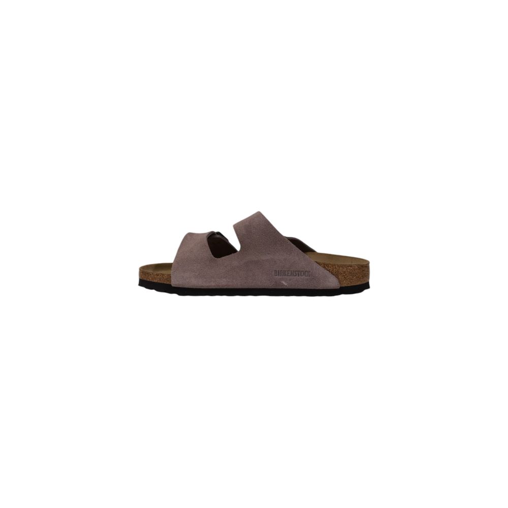 Birkenstock Lila Wildleder-Sandale