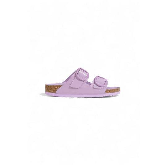 Birkenstock Lila Leder Vegana Sandale