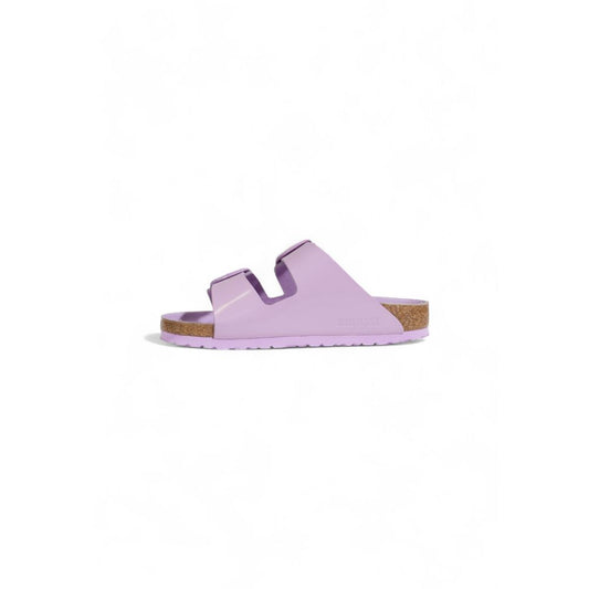 Birkenstock Lila Leder Vegana Sandale