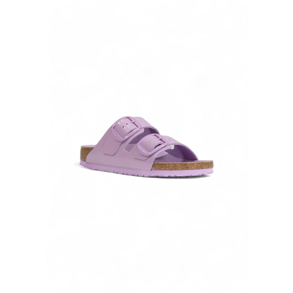 Birkenstock Lila Leder Vegana Sandale