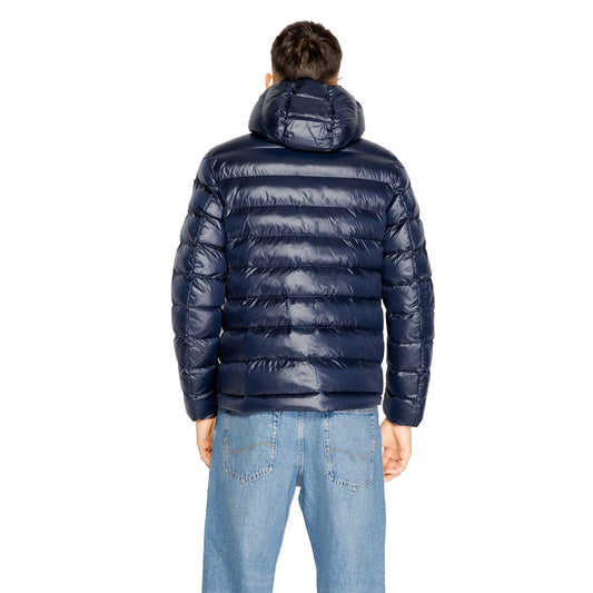 Blauer Blaue Polyester-Jacke