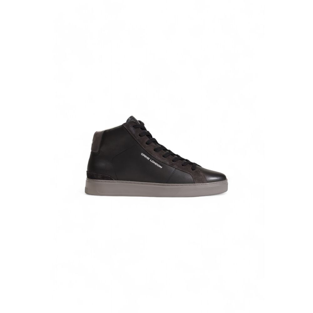 Crime London Graue Leder Sneaker