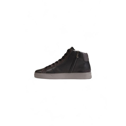 Crime London Graue Leder Sneaker