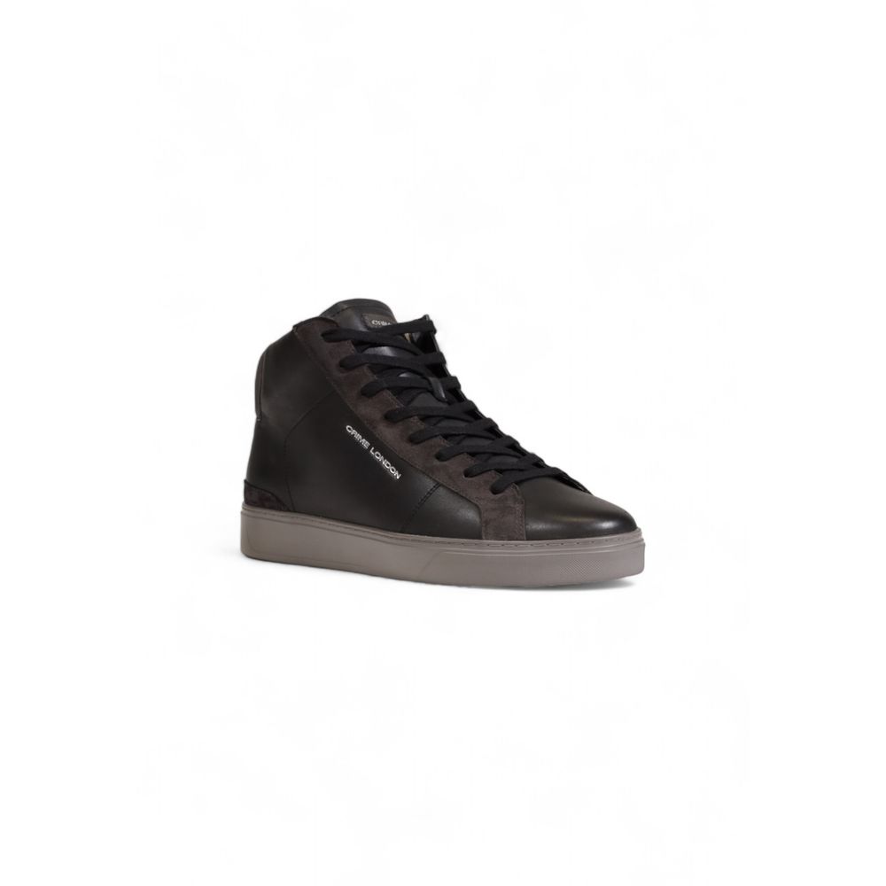 Crime London Graue Leder Sneaker