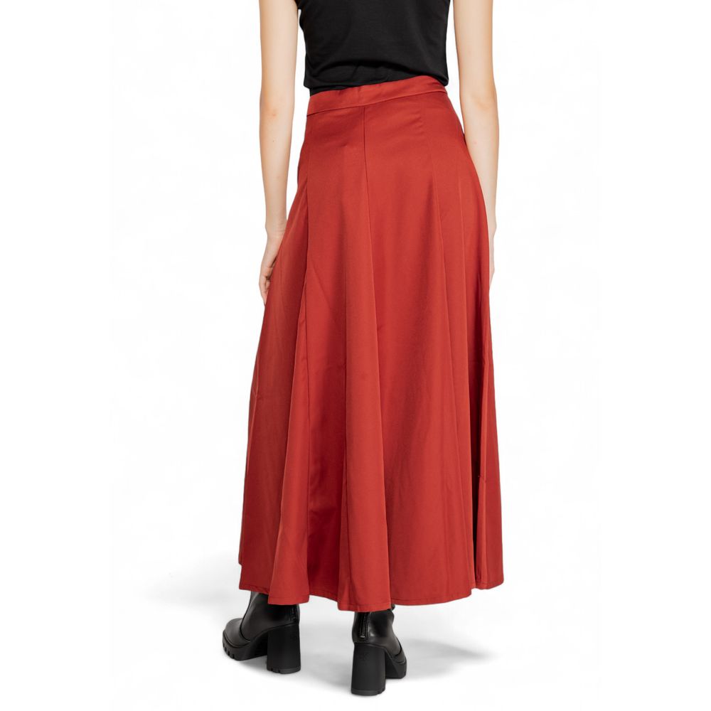 Vero Moda Roter Polyester-Rock