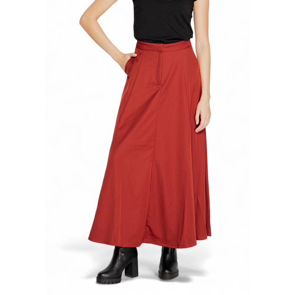 Vero Moda Roter Polyester-Rock