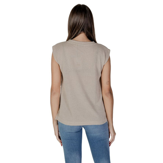 B.Young Beige Viskose Oberteile & T-Shirt