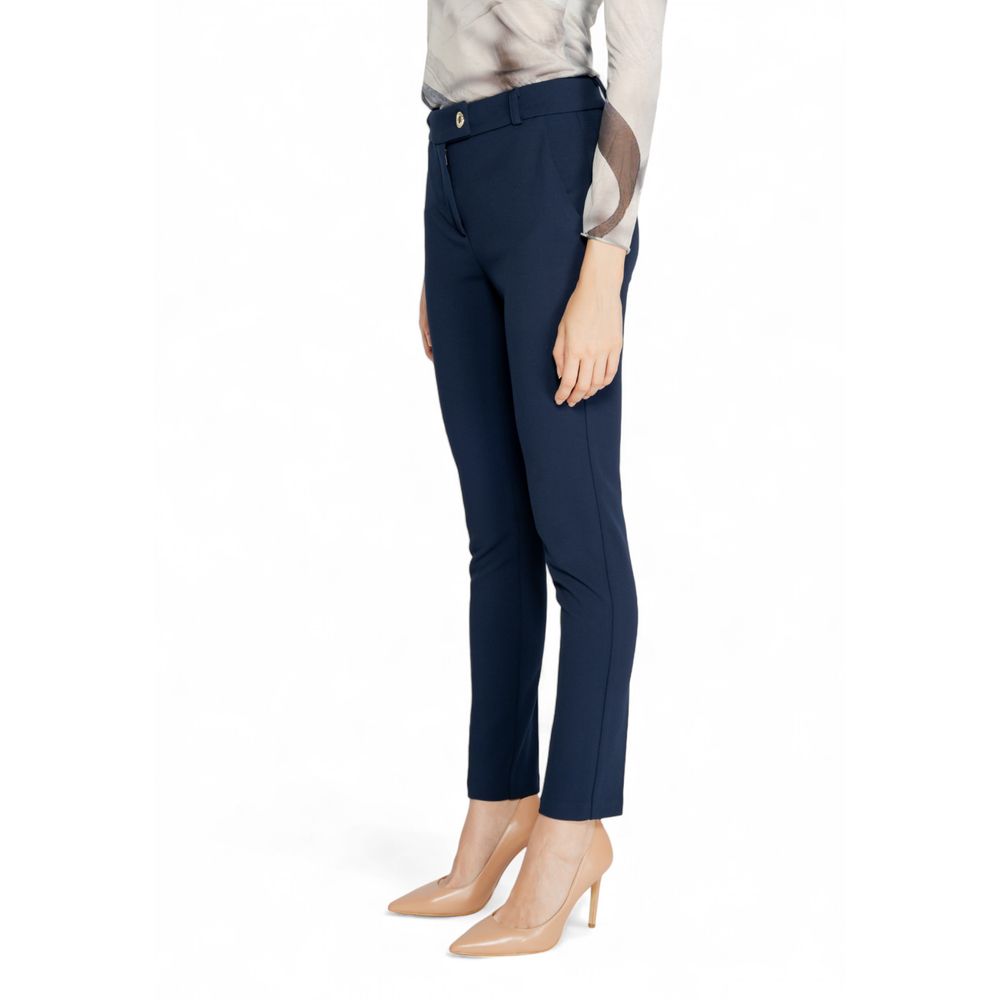 Rinascimento Blaue Polyester Jeans & Hose