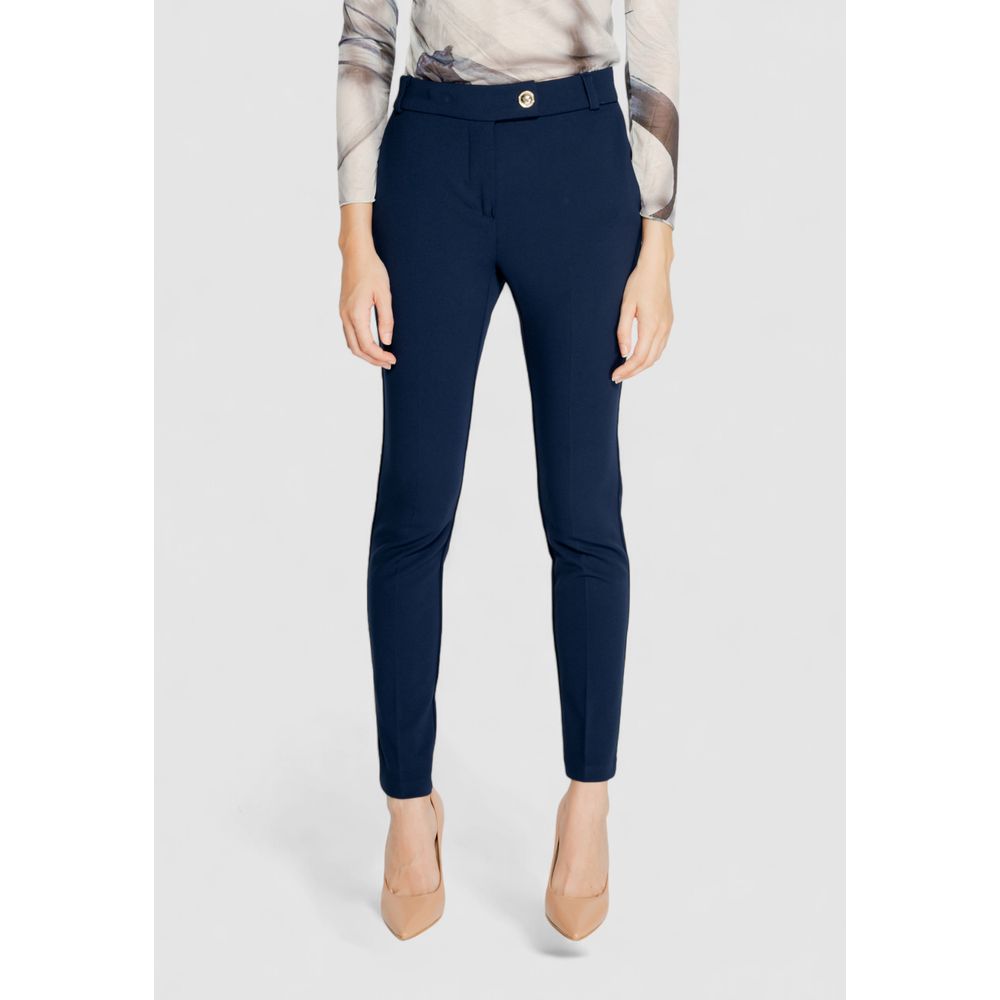 Rinascimento Blaue Polyester Jeans & Hose