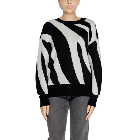 Vero Moda Schwarzer Viskose-Pullover