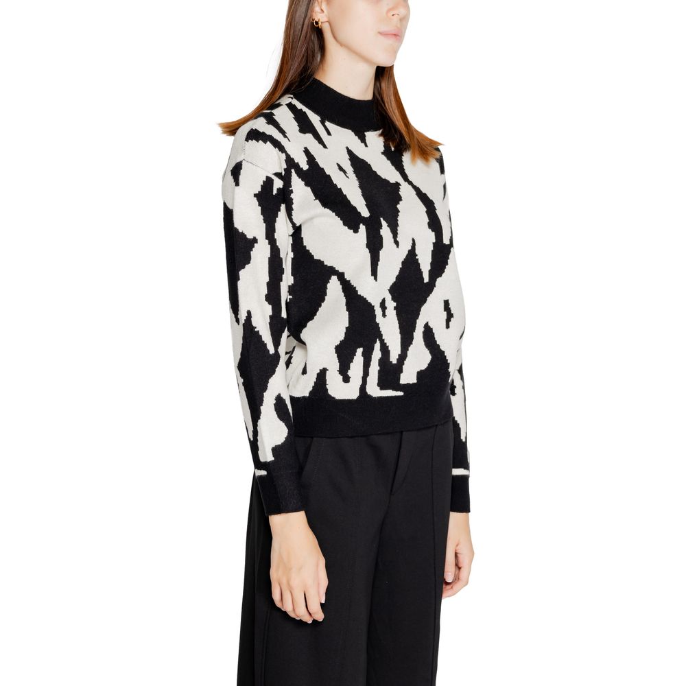 Vero Moda Schwarzer Viskose-Pullover