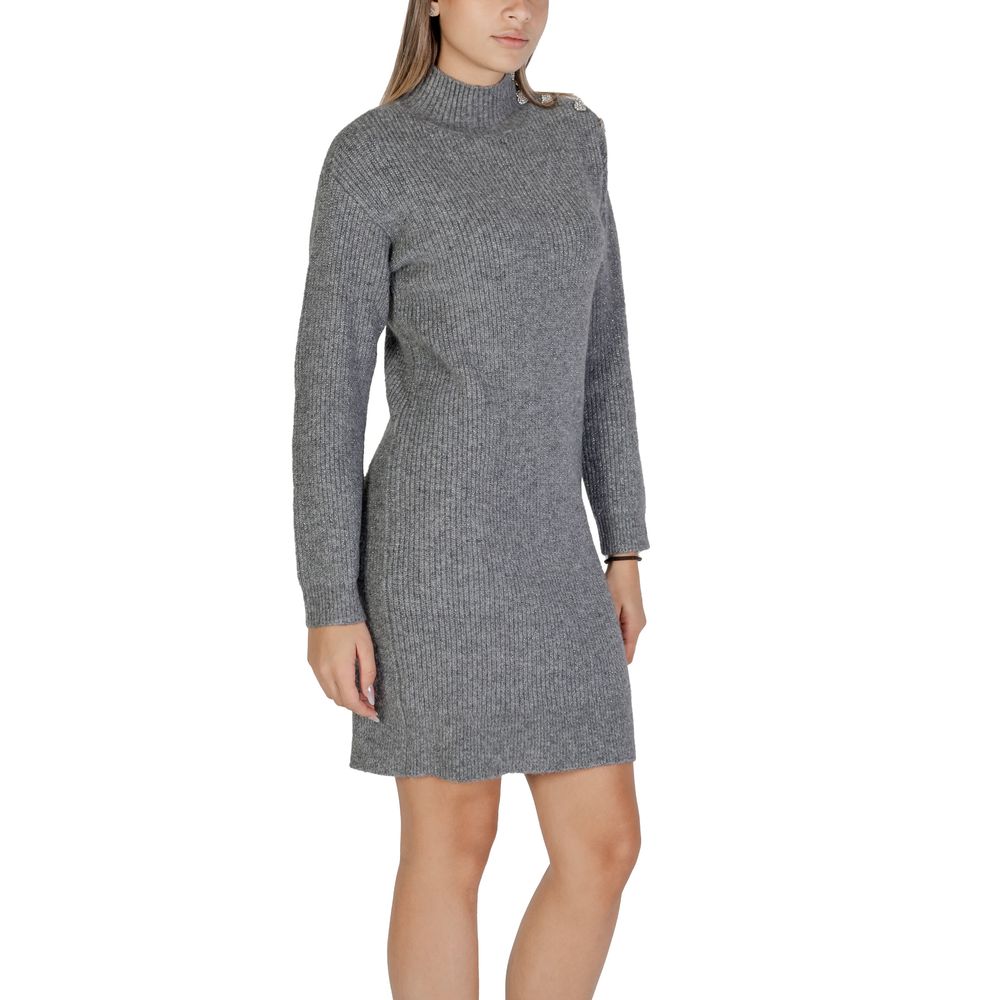 Morgan De Toi Grauer Polyester-Pullover