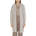 Load image into Gallery viewer, Morgan De Toi Beigefarbene Polyester-Strickjacke
