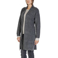 Load image into Gallery viewer, Morgan De Toi Graue Polyester-Strickjacke
